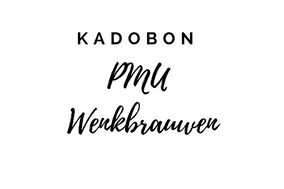 Kadobon PMU Wenkbrauwen